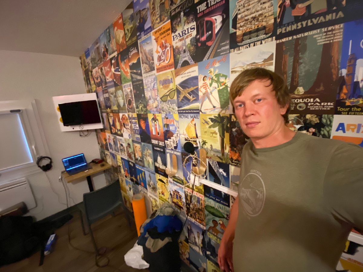 В самом дешёвом отеле Марселя. Фото автора 