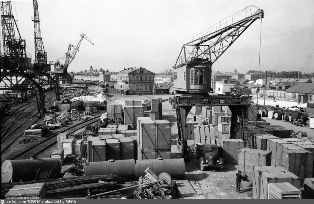 1950-е годы. Фото: Пресс-служба "Волжского пароходства"/https://pastvu.com/p/535916