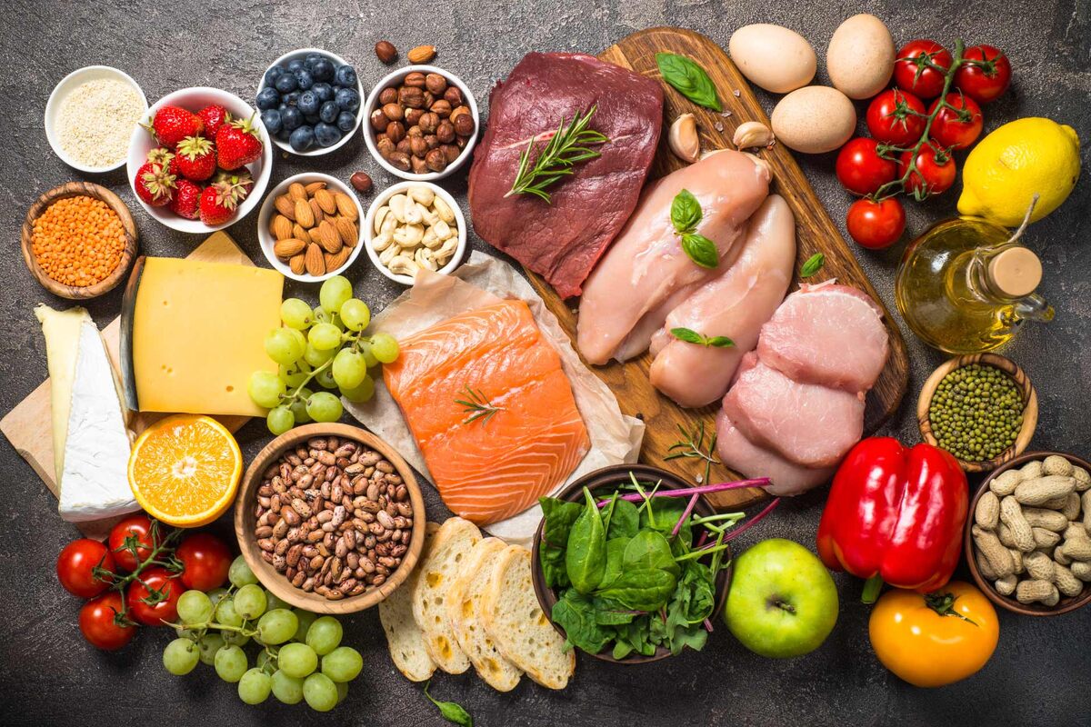 Количество белка и жиров остается неизменным независимо от цели. Эксперементируем только с углеводами. Ссылка на фото: https://clck.ru/3EwssK