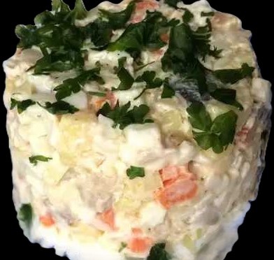 Салат «Прибой»классика