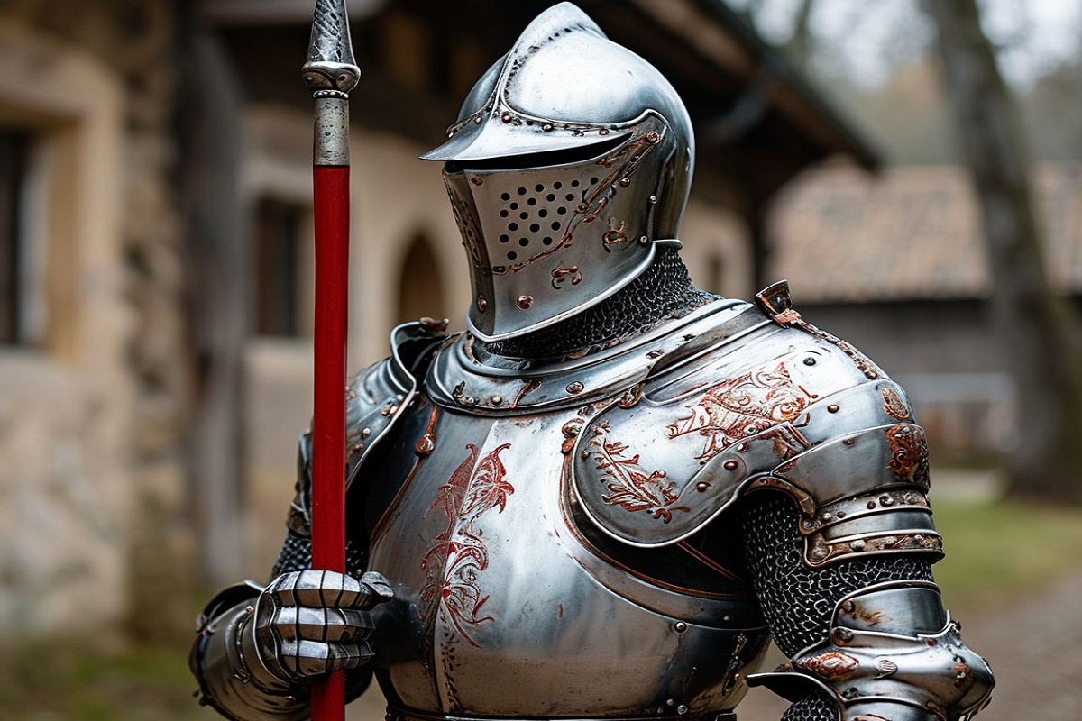 Кем бы ты ни был – лютым воином или мирным крестьянином – важно всегда оставаться человеком. Нейросеть shedevrum.ai