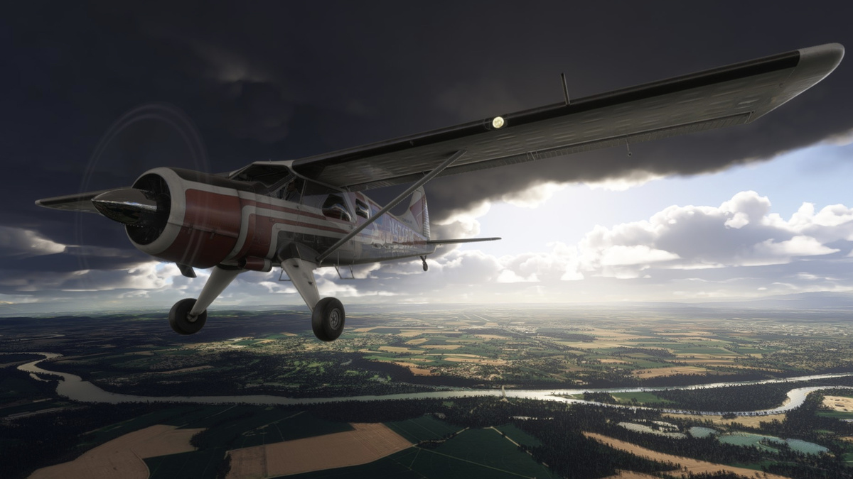 Скриншот из игры "Microsoft Flight Simulator 2024"