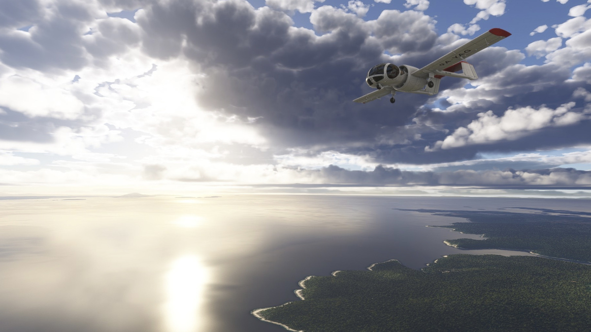 Скриншот из игры "Microsoft Flight Simulator 2024"