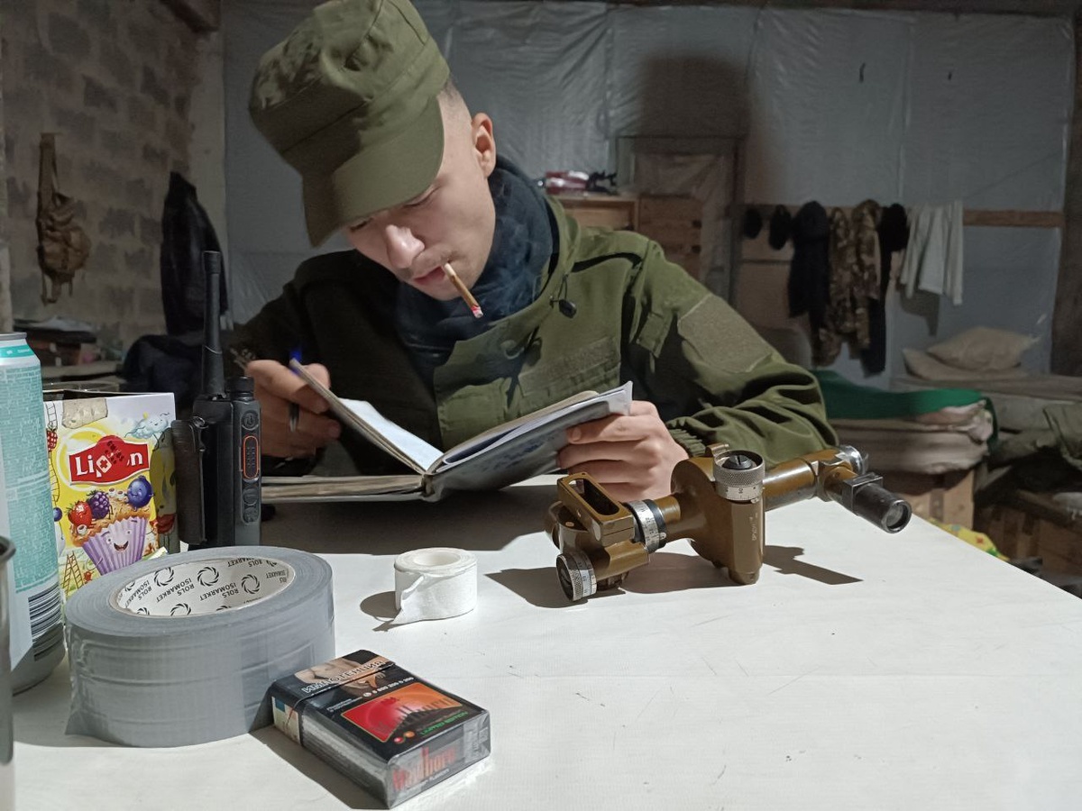 Дмитрий Каляев где-то в Бахмуте