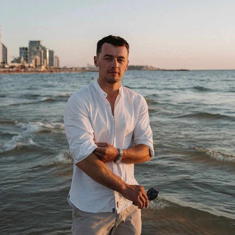 Виктор Райцин из Беларуси переехал в Израиль