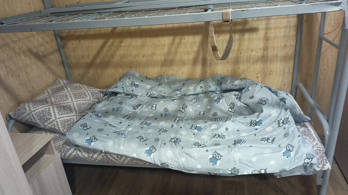 Приспособление для ног чтобы они отдыхали после работы в висячем положении.