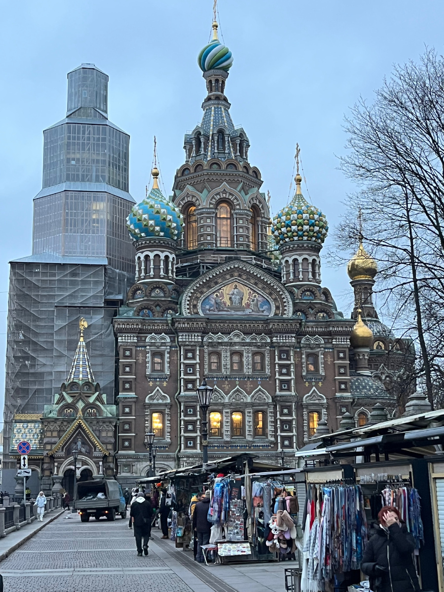 Фото автора. После Русского музея прошлись по городу.