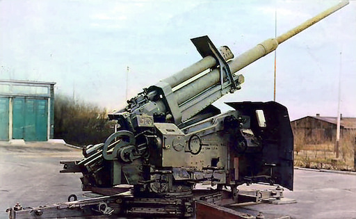 88-мм зенитная пушка FlaK 41 от которой был позаимствован ствол.