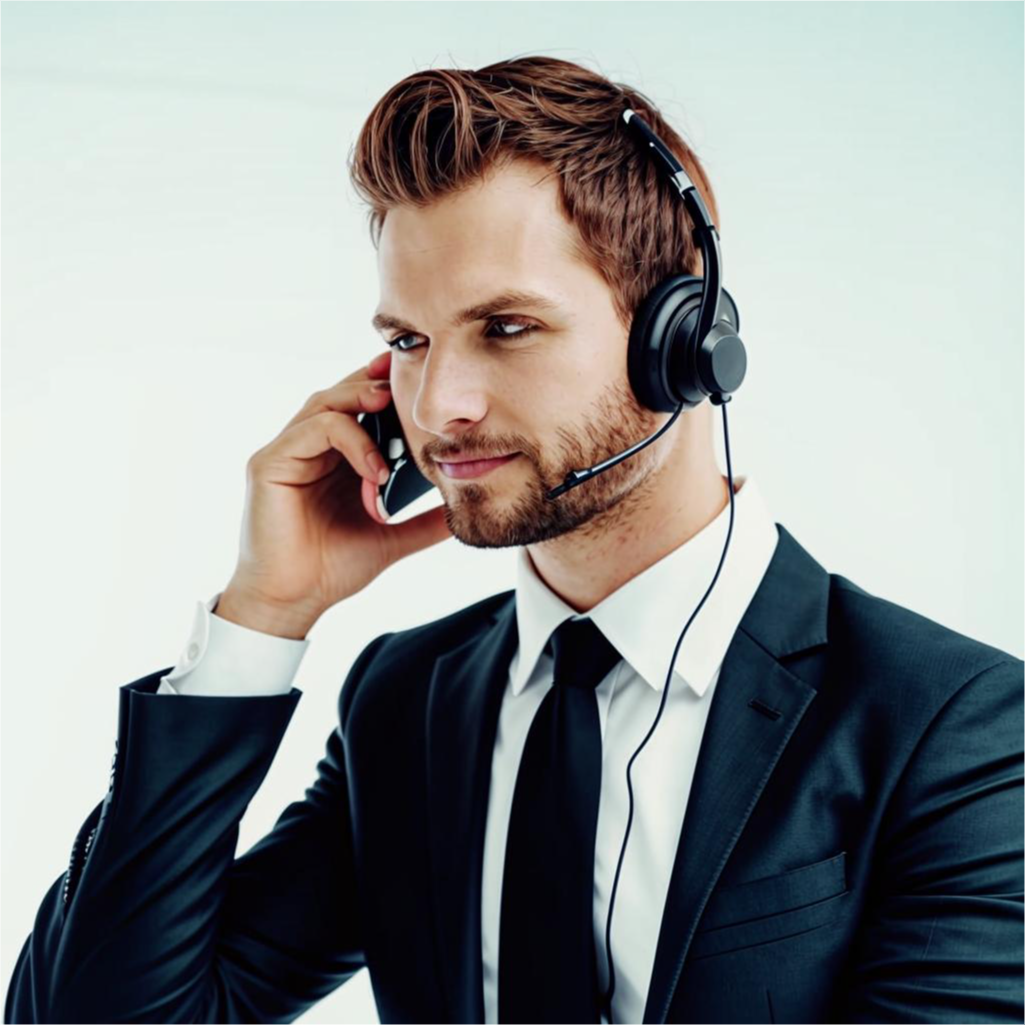 Сотрудник колл-центра.