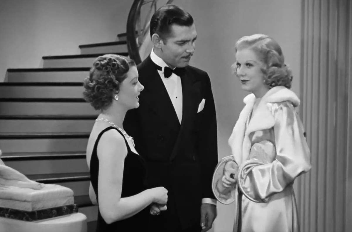 В старом душевном кино Мирна Лой сыграла жену Линду, Кларк Гейбл - мужа Вэна, а Джин Харлоу - секретаршу Хелен