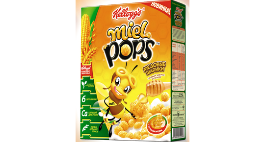 Хлопья Miel Pops