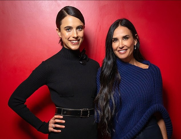 Маргарет Куолли и Деми Мур. 