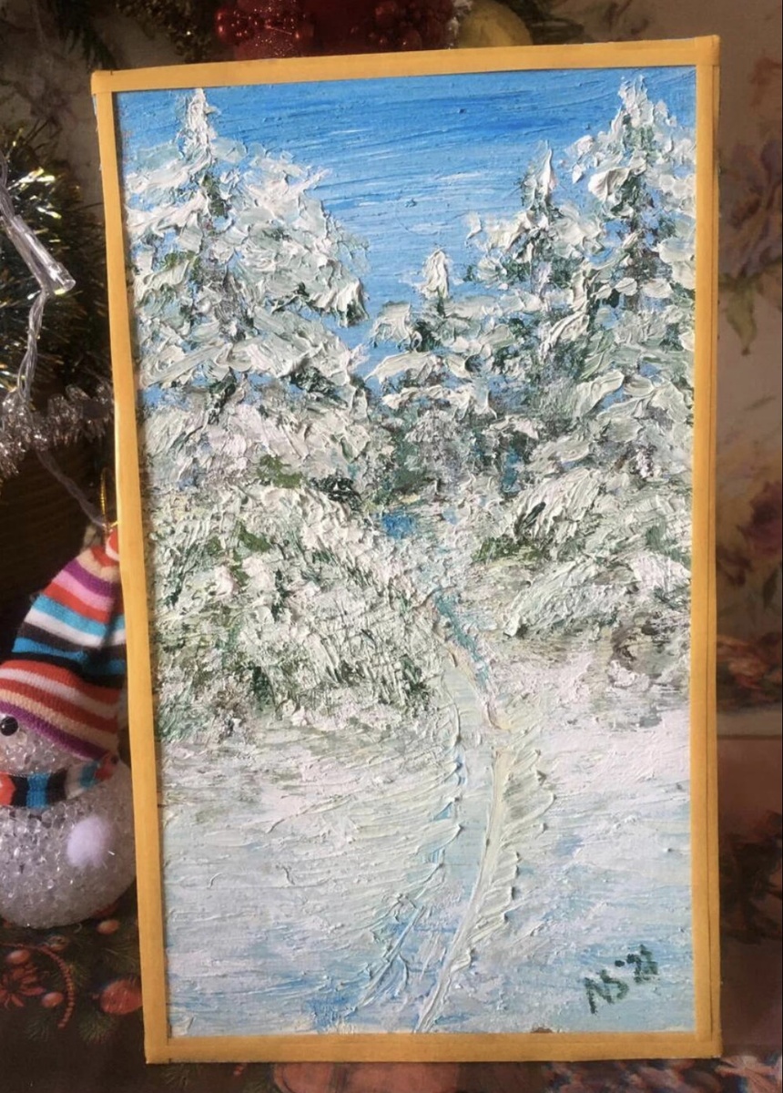 Типа зимний пейзаж 😉