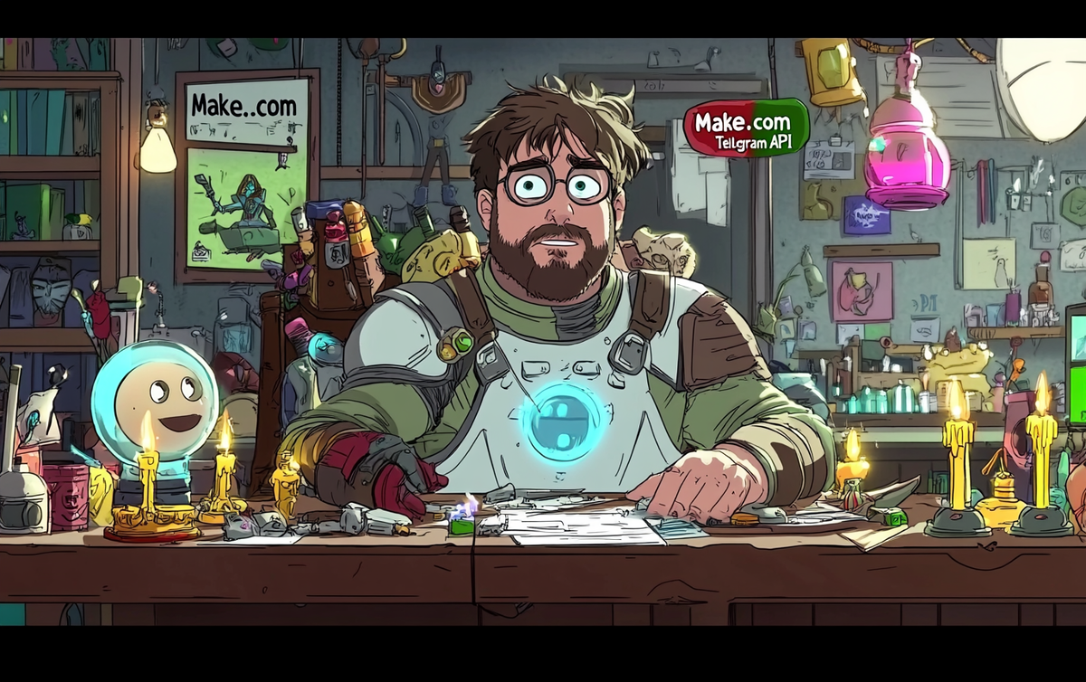    Курс по созданию чат-ботов с Make.com и Telegram API Артур Хорошев