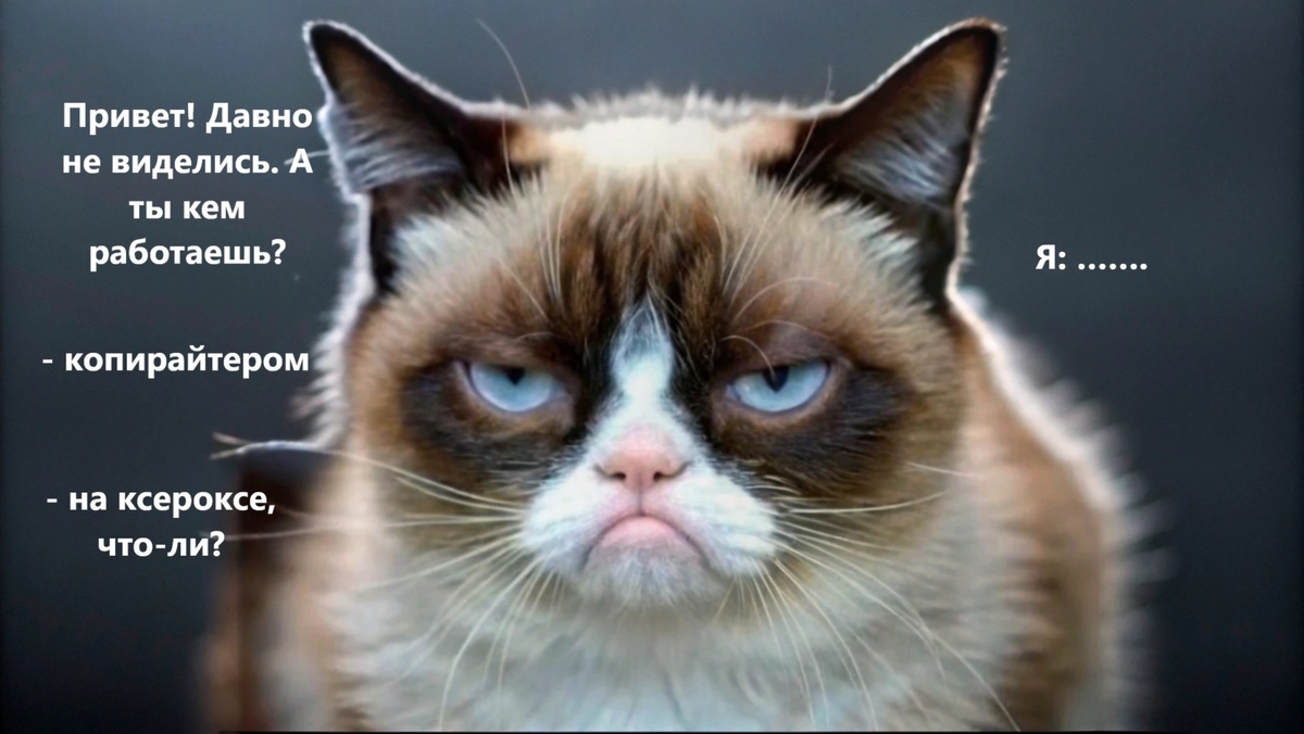 Копирайтинг и ксерокс. Близнецы-братья...