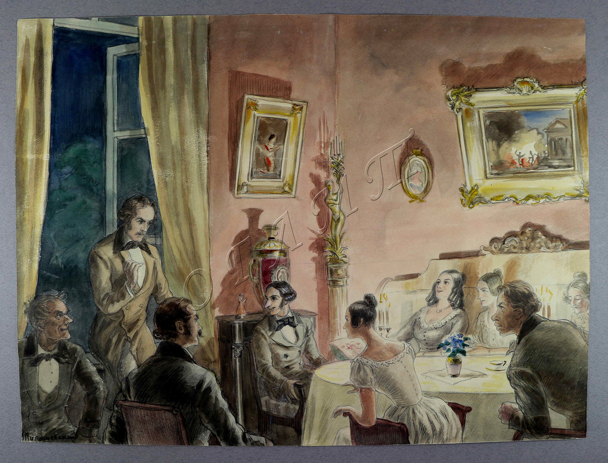 Иллюстрация к "Рудину"