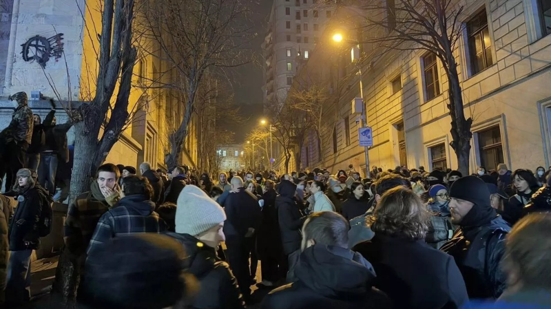 © РИА Новости / Стрингер. Акция протеста оппозиции в Тбилиси