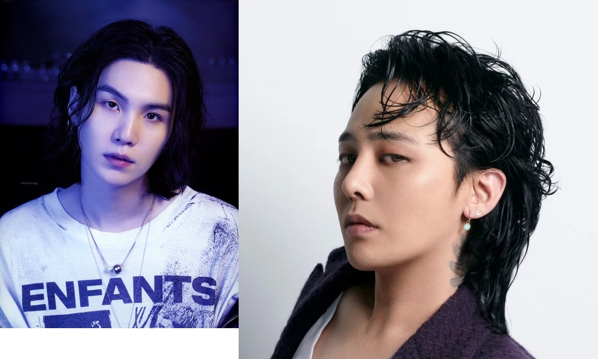 BTS Шуга и G-Dragon