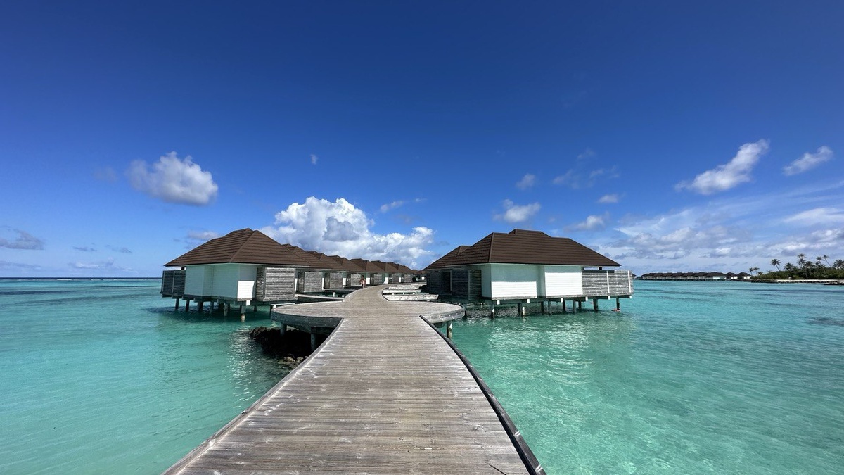 типичный резорт на Мальдивах