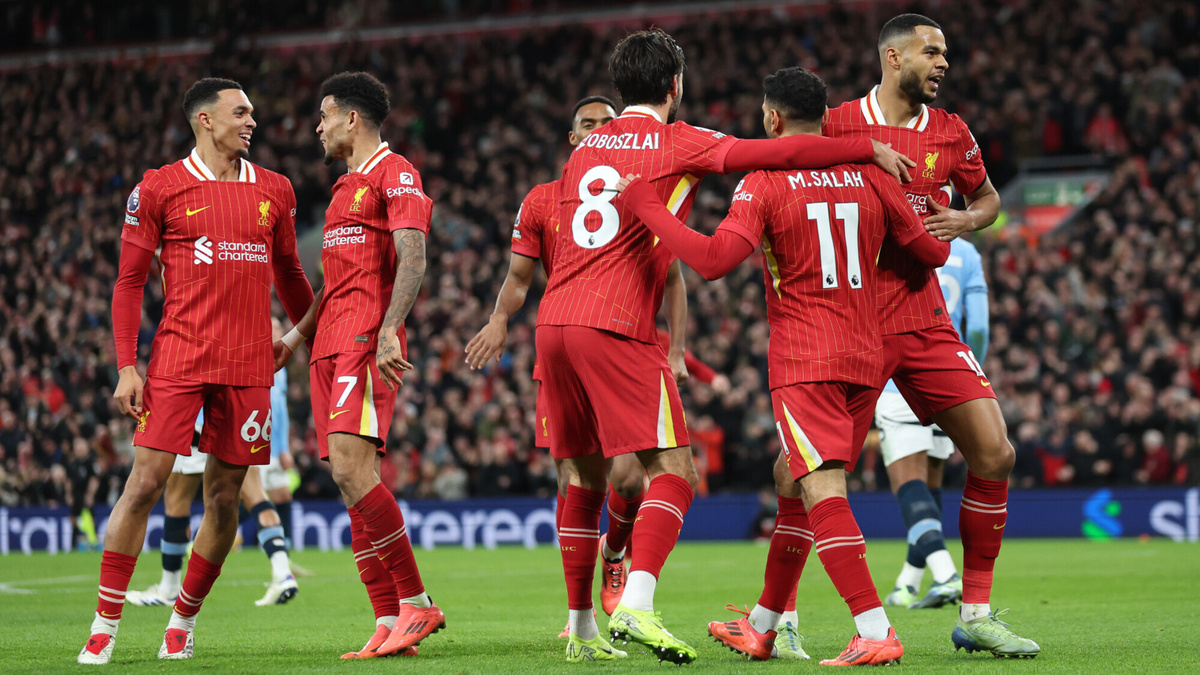 Футболисты Ливерпуля / Фото: © Carl Recine / Staff / Getty Images Sport / Gettyimages.ru