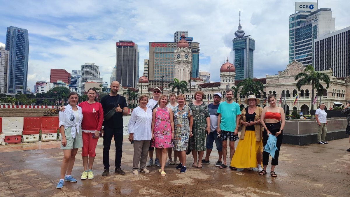 Наша группа в Куала-Лумпуре, Малайзия