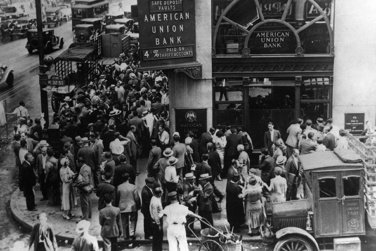 Великая депрессия в США 1929–1933 годов