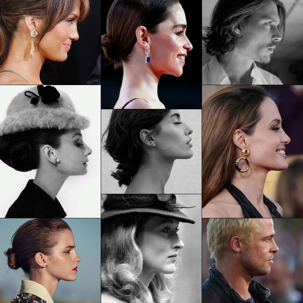 Голливудские звёзды. Изящная шея на протяжении веков остаётся символом красоты, в том числе и для представителей сильного пола.