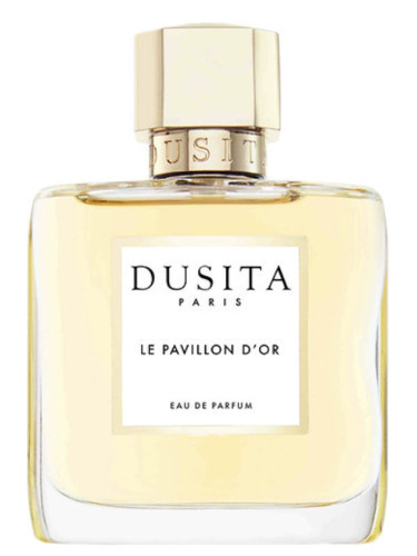 Le Pavillon D'Or Parfums Dusita — это аромат для мужчин и женщин, он принадлежит к группе . Le Pavillon D'Or выпущен в 2019 году. Парфюмер: Pissara Umavijani. Верхние ноты: Корень ириса, Мята и Жимолость; средние ноты: Лист инжира, Чабрец, Олибанум, Борония и Гелиотроп; базовые ноты: Дуб и Австралийский сандал.