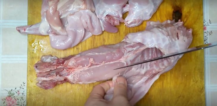      Как замариновать кролика для копчения