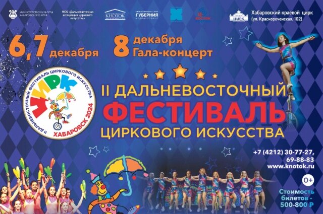    Цирковое искусство Фото: пресс-служба правительства Хабаровского края