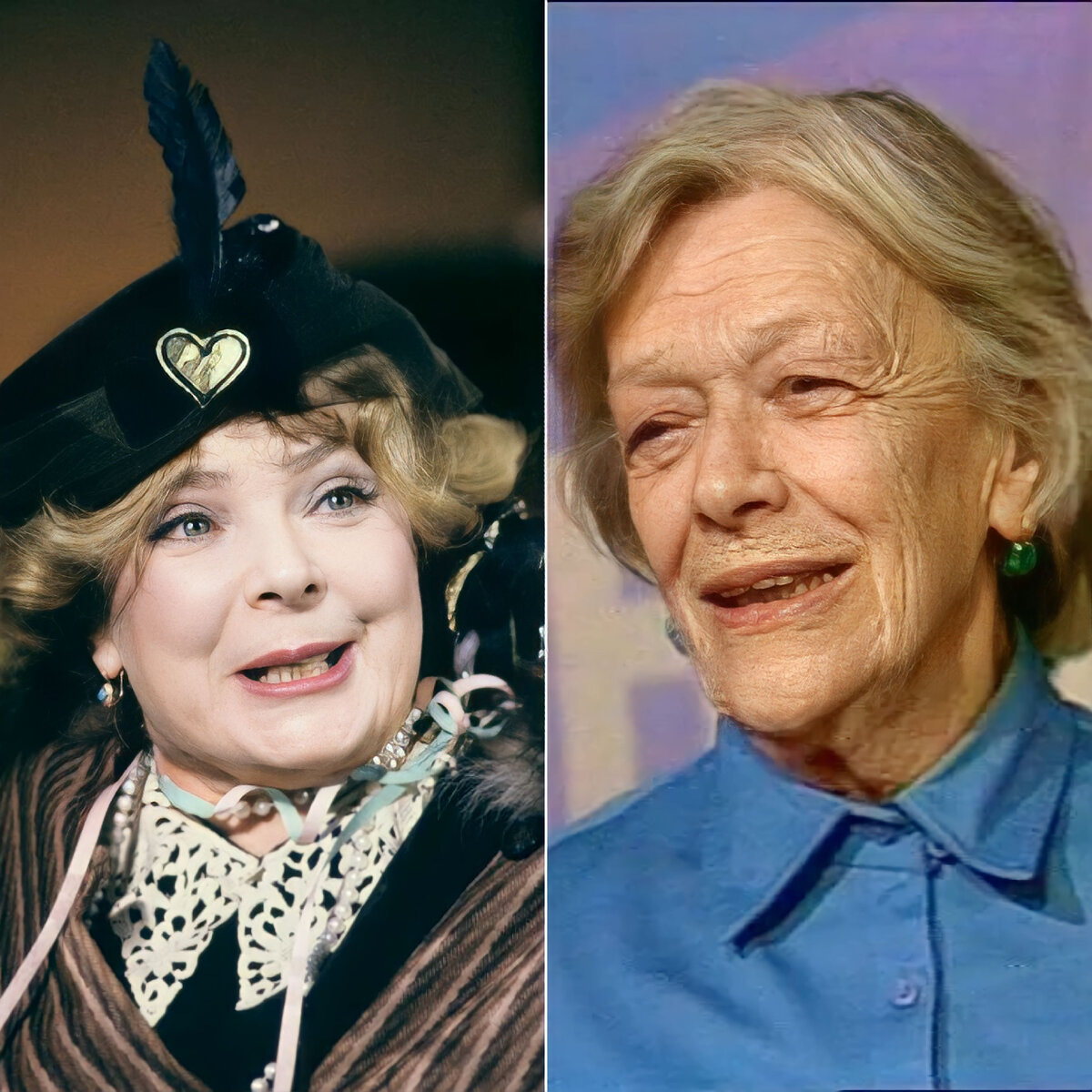 Ольга Аросева и Татьяна Пельтцер