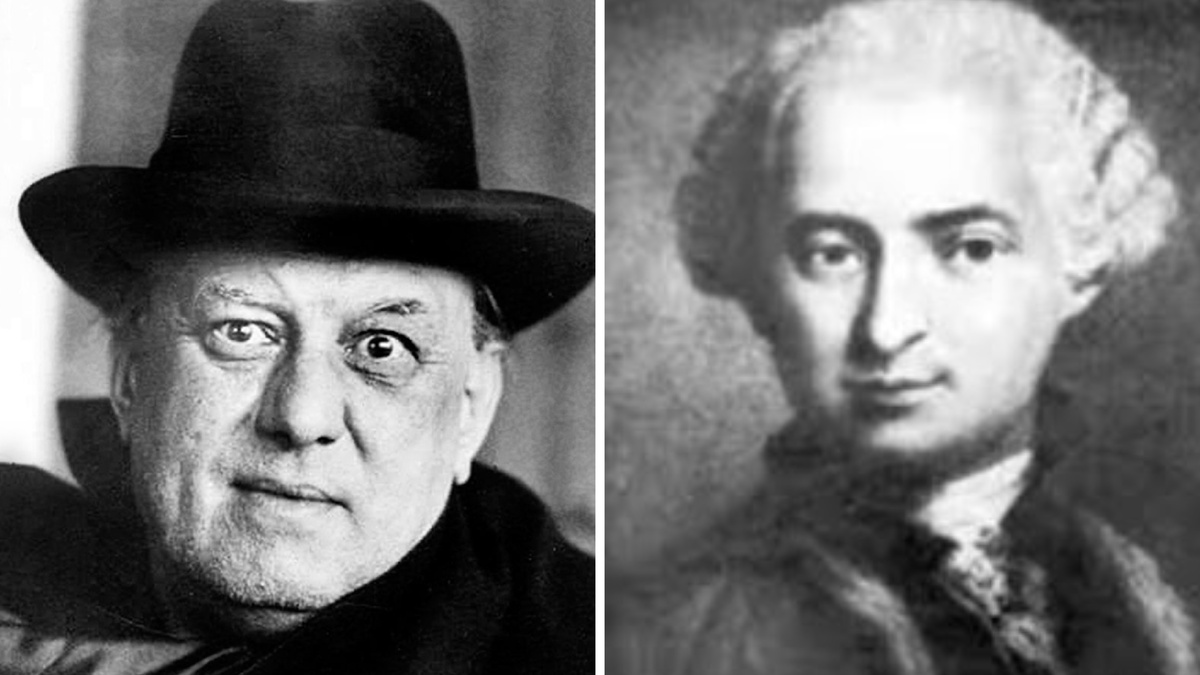 Алистер Кроули и Жан-Батист Альетт