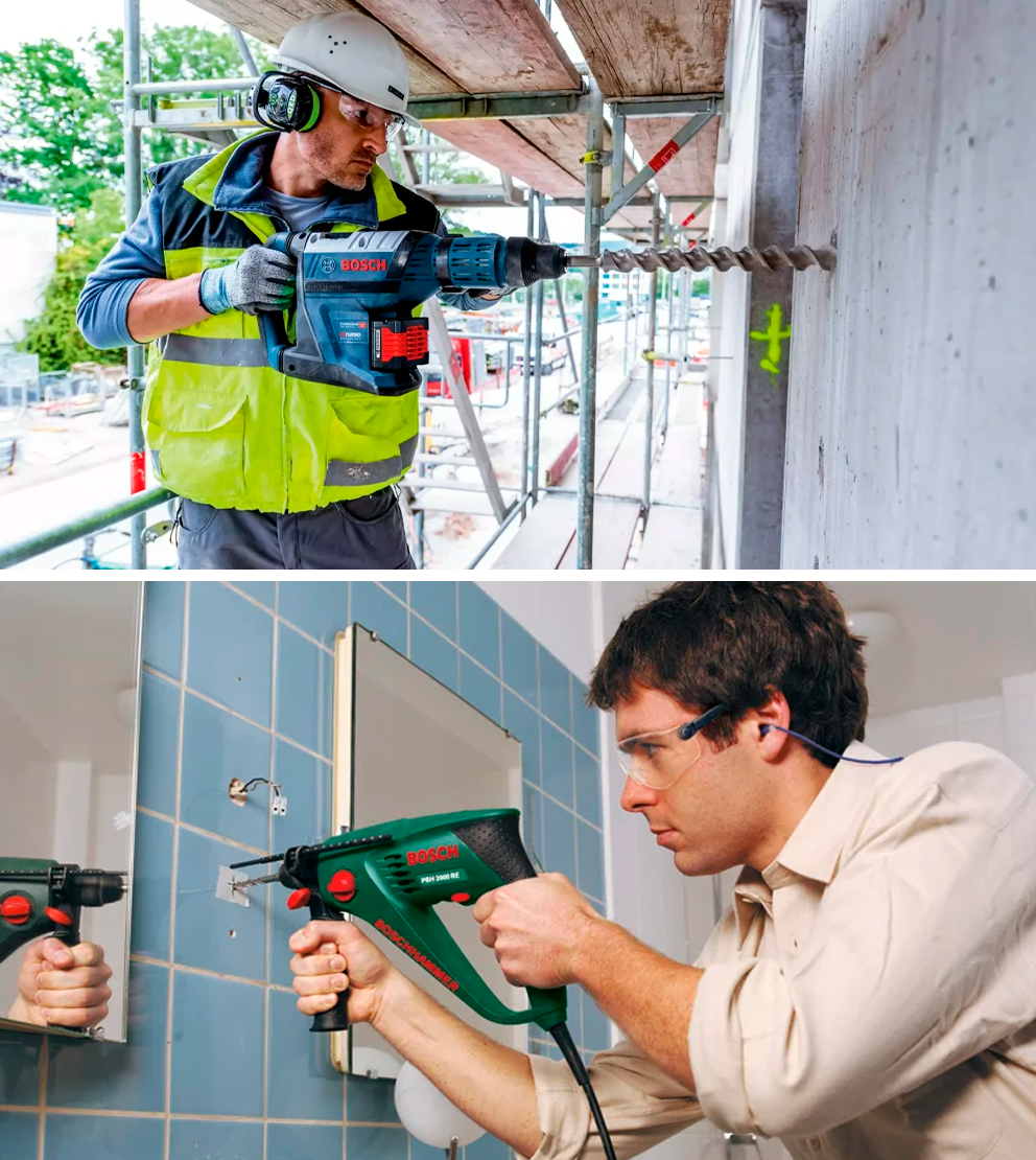 Bosch профессиональный инструмент и домашний наглядно