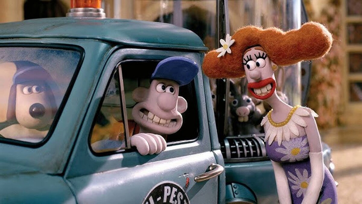  Кадр из мультфильма «Уоллес и Громит: Проклятие кролика-оборотня».