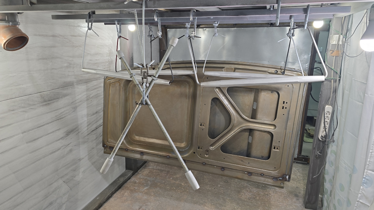 окраска кузовных деталей