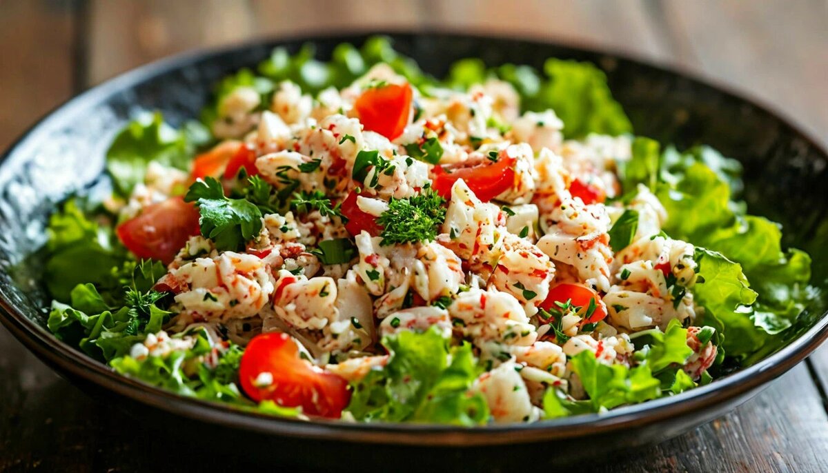 "Крабовый салат": если бы только Ты предложила его мне?!