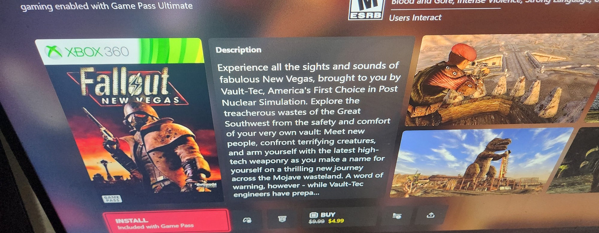    Подготовка к роли. Звезда сериала Fallout начала проходить Fallout: New Vegas