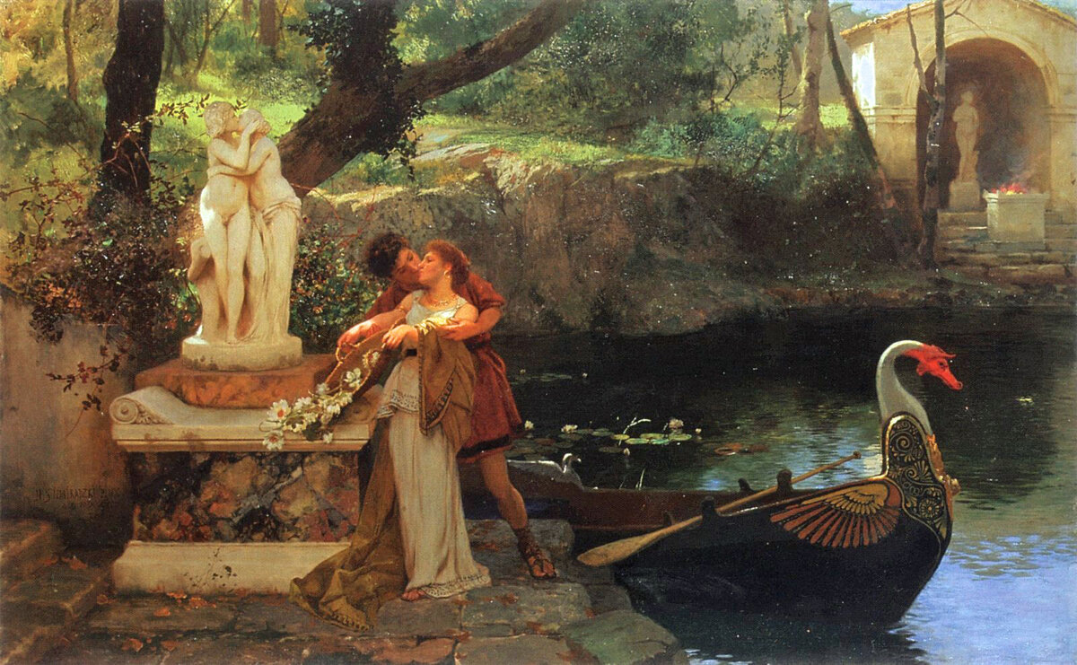 Г. И. Семирадский, По примеру богов, 1899