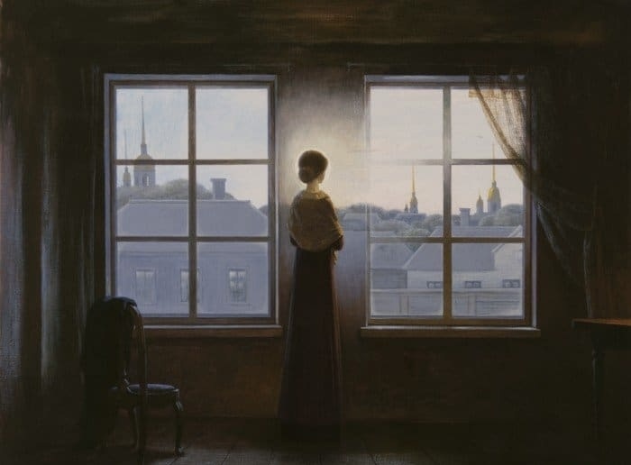 А. Простев. «Рассвет. Предчувствие иного бытия»