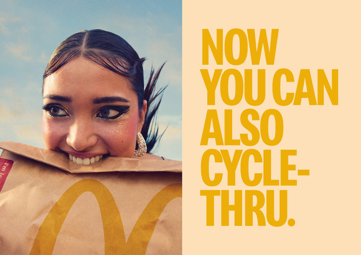 McDonald's в Испании запускает «Cycle-Thru»: к «МакДрайву» теперь можно на велосипеде  