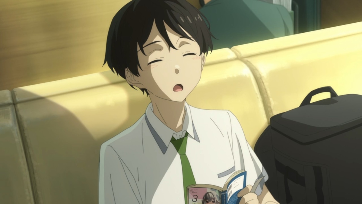 Нукумидзу всегда принимал к сердцу чувственные отношения персонажен, словно не они, а он был сейчас в разборках любовных отношениях. Он решил взять себе холодный чай и по финалу расслабиться... "Впереди традиционная кульминация!"... ...Но...