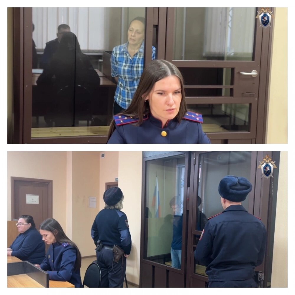    Родители почти сразу же оказались в зале суда после того, как ребёнка нашли. Фото:  Коллаж АиФ