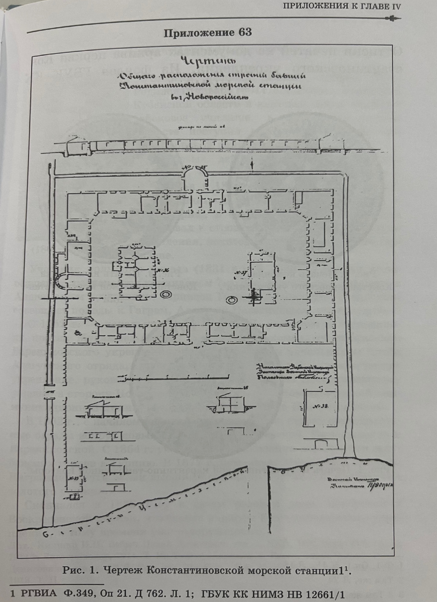 Чертеж из книги Степко Л.А. ‘Кордонная стратегия. Кавказ, век девятнадцатый’.