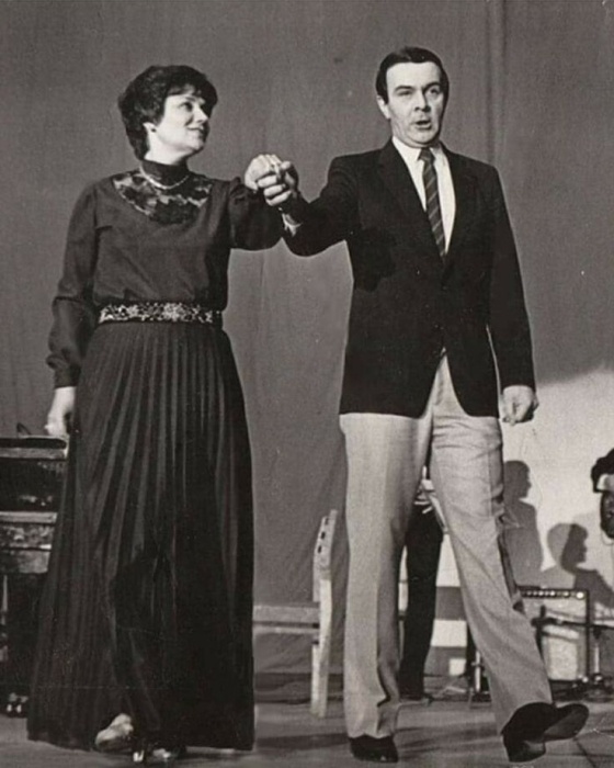 Тамара Синявская и Муслим Магомаев. / Фото: www.pinterest.com