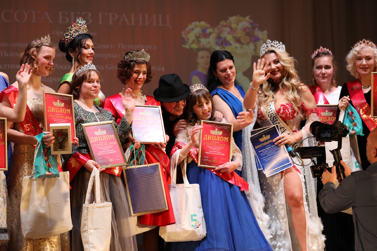 На церемонии награждения