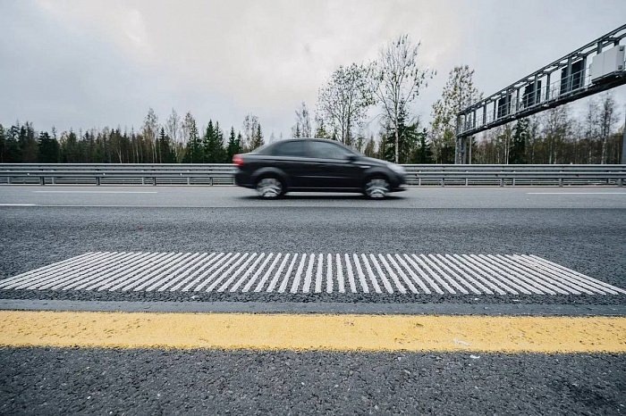    Музыкальный участок на трассе