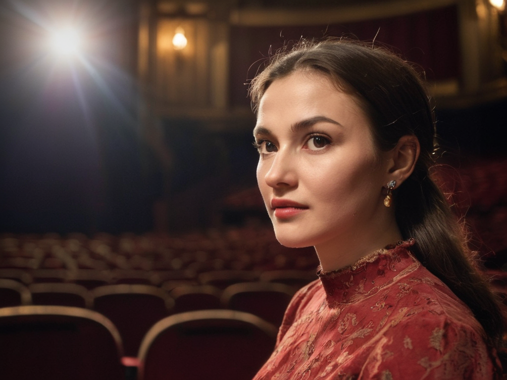 Любикунь Аюпова в театре