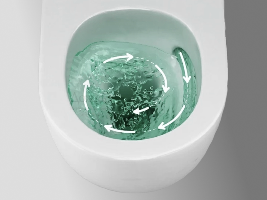 Унитаз подвесной с тонким сиденьем-микролифт, безободковый AM.PM Like C801900SC в наличии на novator-sant.com