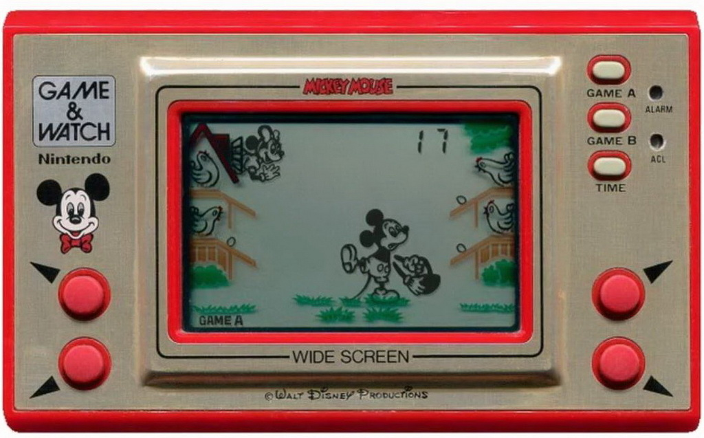 На фото: игра Mickey Mouse MC-25 от Nintendo