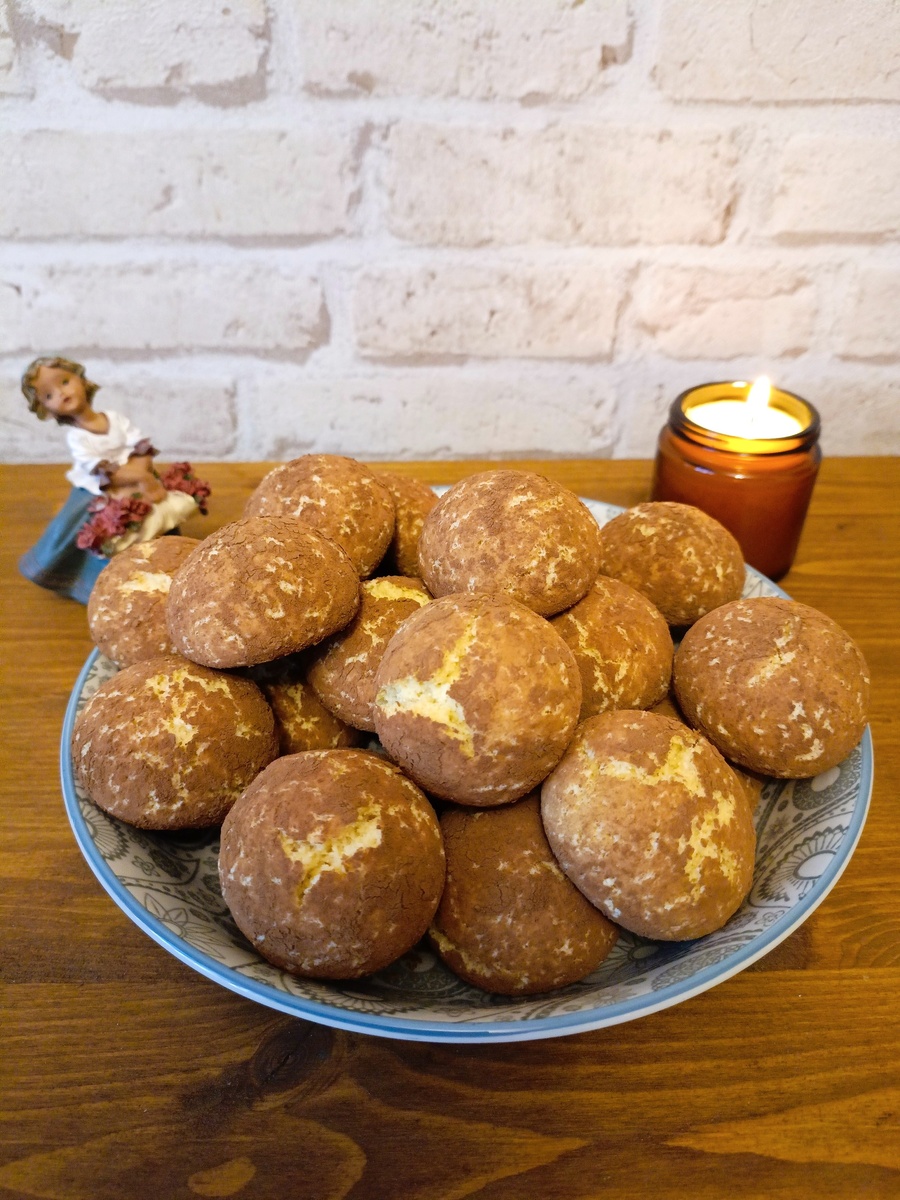 Печенье домашнее "Паутинка". Фото автора 